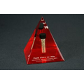 Lucite Pyramid Award - For Embedment Only (5"x5")